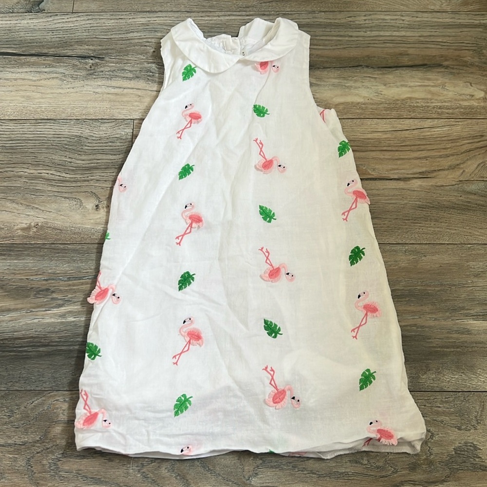 Janie and Jack Flamingo Dress